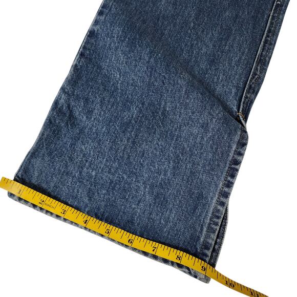 Insane Gene Womens Split Ankle Jeans Size 5 / 26 High Rise Medium Wash Denim - Picture 15 of 15